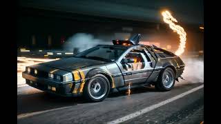 DeLorean time machine having bugs. #text2video #stablediffusionanimation