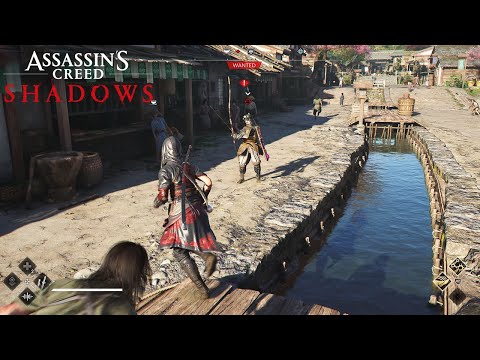 Assassin's Creed Shadows Gameplay - Wanted System, Side Activites & More (AC Shadows Gameplay)