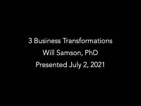 3 Business Transformations