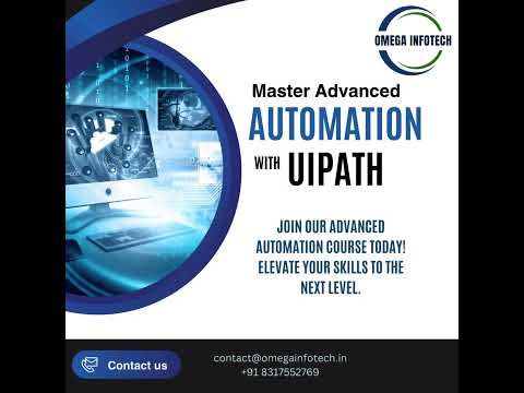Omega Infotech Academy | Technical Training's I RPA | Automation