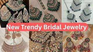New Trendy bridal jewelry