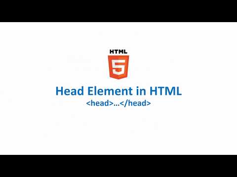 Head Element in HTML