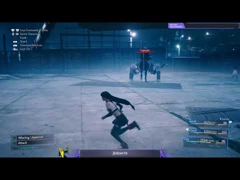 FF7 Remake - Stealing the Bladed Staff for Aerith from Eligor - End Boss of Chapter 11