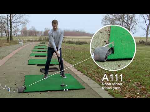 Golf speed measurement demo