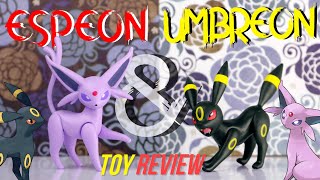 ESPEON & UMBREON! Jazwares | Wicked Cool Toys Battle Figure Review & Unboxing!