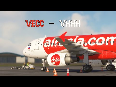 VECC - VHHH | LVFR A320 CEO | MSFS 2020 | World Tour Part 4