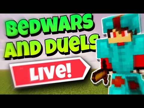 Bedwars & Duels With Viewers! | PikaNetwork #shorts