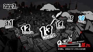 ペルソナ５ ザ・ロイヤル　7.12 知識超アップデイ