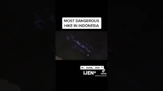 THE MOST DANGEROUS HIKE IN #INDONESIA #🇮🇩#travel #seasia #canada