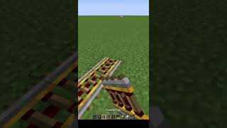 Hopper Minecart Unloader & Dispatcher: Tutorial 1.20+ #minecraft #minecrafttutorial #minecraftshorts