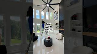 How I Clean My 2 Story Windows 🧽