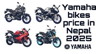 Yamaha bikes price in Nepal 2025 | PriceCheckGarage