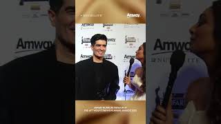 Meet Manish Malhotra at the Amway Nutrilite Pavilion @ 67th #Wolf777newsFilmfareAwards 2022