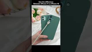 Different between iPhone 11 and iPhone 16