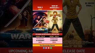 War 2 & San off sardar 2 movie release date confirm 2025 #war2 #movie #bollywood