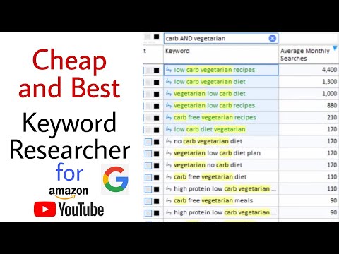Best and cheap keyword research tool for SEO, Youtube, blog posts, amazon affiliate, Fiverr 2020