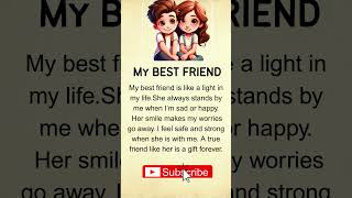 My Best Friend || English reading practice #englishpractice #readingpractice #englishreading