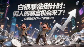 【重磅】白银暴涨倒计时：穷人的暴富机会来了！白银正成为下一个财富杠杆！