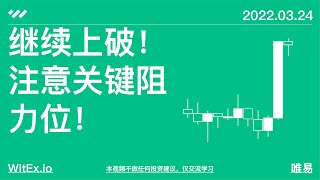 继续上破！注意关键阻力位！