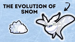 Discover the power of Snom's evolution: From a tiny worm to a fierce Frosmoth!