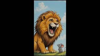Urdu animated series/شیر اور چوہا/urdu cartoon/moral stories