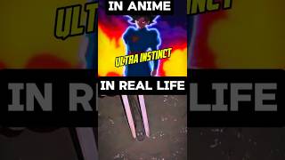 True ultra instinct in real life #ultrainstinct#ssj100#shorts