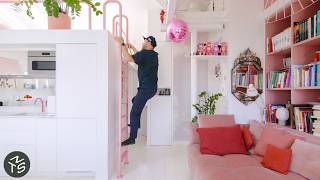 Pink Panther Inspired Compact Paris Apartment, 54sqm/581sqft