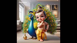 murugan with peacock dance | Murugan Shorts | Murugan Songs in Tamil | #muruganshorts #trending #ai