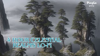 Celestial Realms 🌫️ | 4 Hours of Xianxia Ambient Music for Focus, Study, Meditation