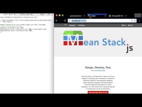 MeanStackJs Getting Started (0.4.3)