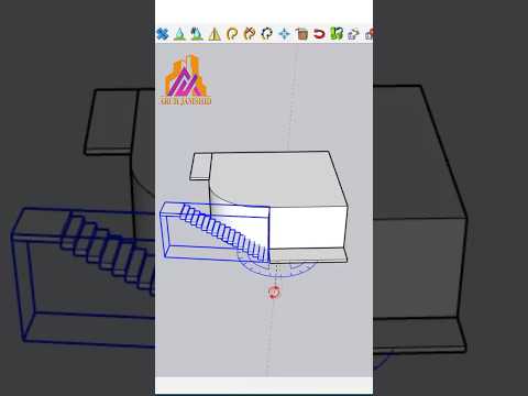How to Easily Create a Curved Staircase in SketchUp with Shape Bender Plugin #sketchup #architects