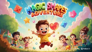 Magic Shapes Adventure 🌟 | Learn Shapes with BuBu & Friends! | Fun Kids Learning Video