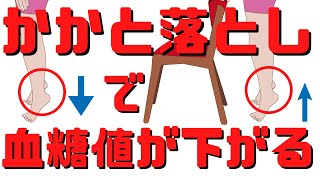 【糖尿病予防】超簡単！かかと落とし運動とスクワットで血糖値が下がる！そのワケと運動方法【看護師からの提案 雑パラ】