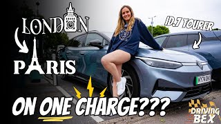 London to Paris on ONE CHARGE??? | VW ID.7 Tourer Road Trip & CAMPING IN THE CAR