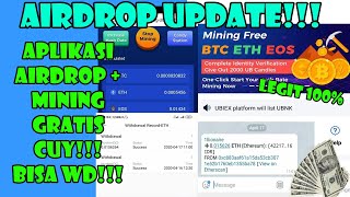 APLIKASI MINING + AIRDROP GRATIS TANPA MODAL CUY!!! UBIEX AIRDROP | AIRDROP UPDATE