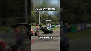 Have you Ever seen An F1 Car DOING A WHEELIE?  #f12025 #formula1 #f1simracing