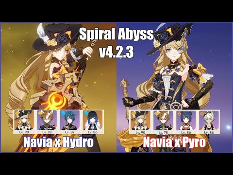 C0 Navia Gameplay Spiral Abyss Floor 12 | Genshin Impact 4.3