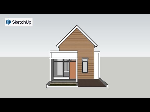 Sketchup for beginner | How to make  house design