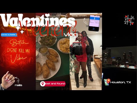 VALENTINES WEEKEND VLOG || NOCAP CONCERT 🎶, SHOPPING 🛍️, EXPLORING NEW PLACES ++ MORE
