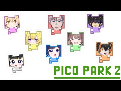 【PICOPARK2】私を踏み台にしてください　 #瑠璃色の部屋　#vtuber 　#おにころ #picopark2