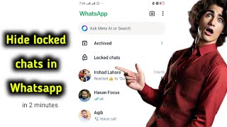 How to hide chat in whatsapp | Whatsapp