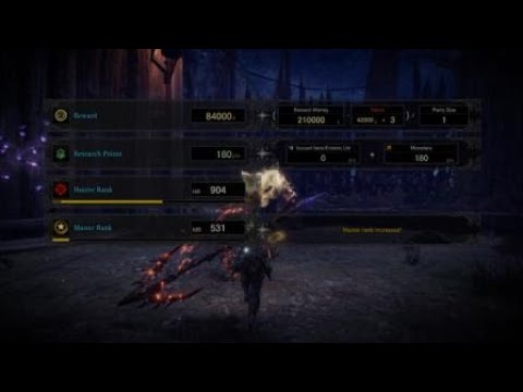 Monster Hunter World: Iceborne - My First Tempered Furious Rajang Kill (SOLO)
