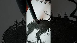 My favourite animal 💀 #art #creepy #darkart #darkartists #drawing