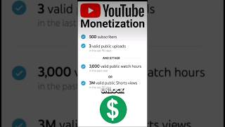 NEW YouTube Monetization Requirements #shorts #shortsfeed #trending #fyp #foryou