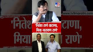 Sanjay Raut यांची Nitesh Rane आणि Narayan Rane पिता-पुत्रावर टीका