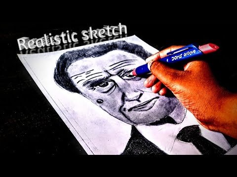 Realestic skech of Dadaji |Art Boy ShloK|