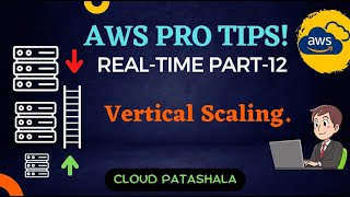 AWS Pro Tips: Part 12 Vertical Scaling, continued Scaling strategies in AWS, instance types overview