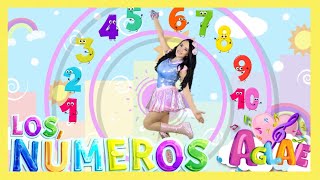 LOS NÚMEROS DEL 1 AL 10 / CANCIÓN INFANTIL / AglaE