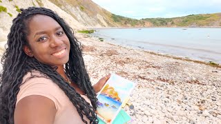 I turned my car into a mobile art studio...and drove to Cornwall - Art Vlog