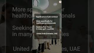 Significance of JOB CONTRACT in UAE, for Doctors, Nurses & other Allied Health professionals